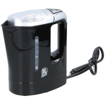 All Ride Reis Waterkoker 24 Volt - Waterkoker 0,8L voor Sigarettenaansteker Auto - Zwart