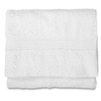 Blokker Blokker handdoek 500g - wit - 70x140 cm aanbieding