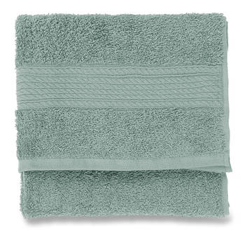 Blokker Blokker handdoek 500g - blauw - 50x100 cm aanbieding