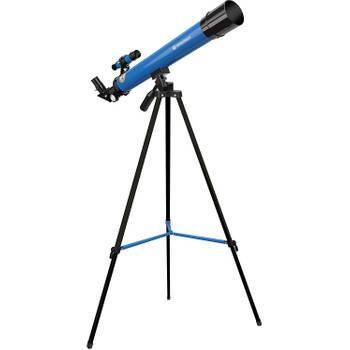 Blokker Bresser telescoop 45/600 junior 56 cm aluminium blauw 10-delig aanbieding