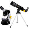 National Geographic telescoop- en microscoopset zwart/geel