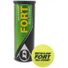 Dunlop tennisbal Fort All Court rubber/vilt geel 3 stuks