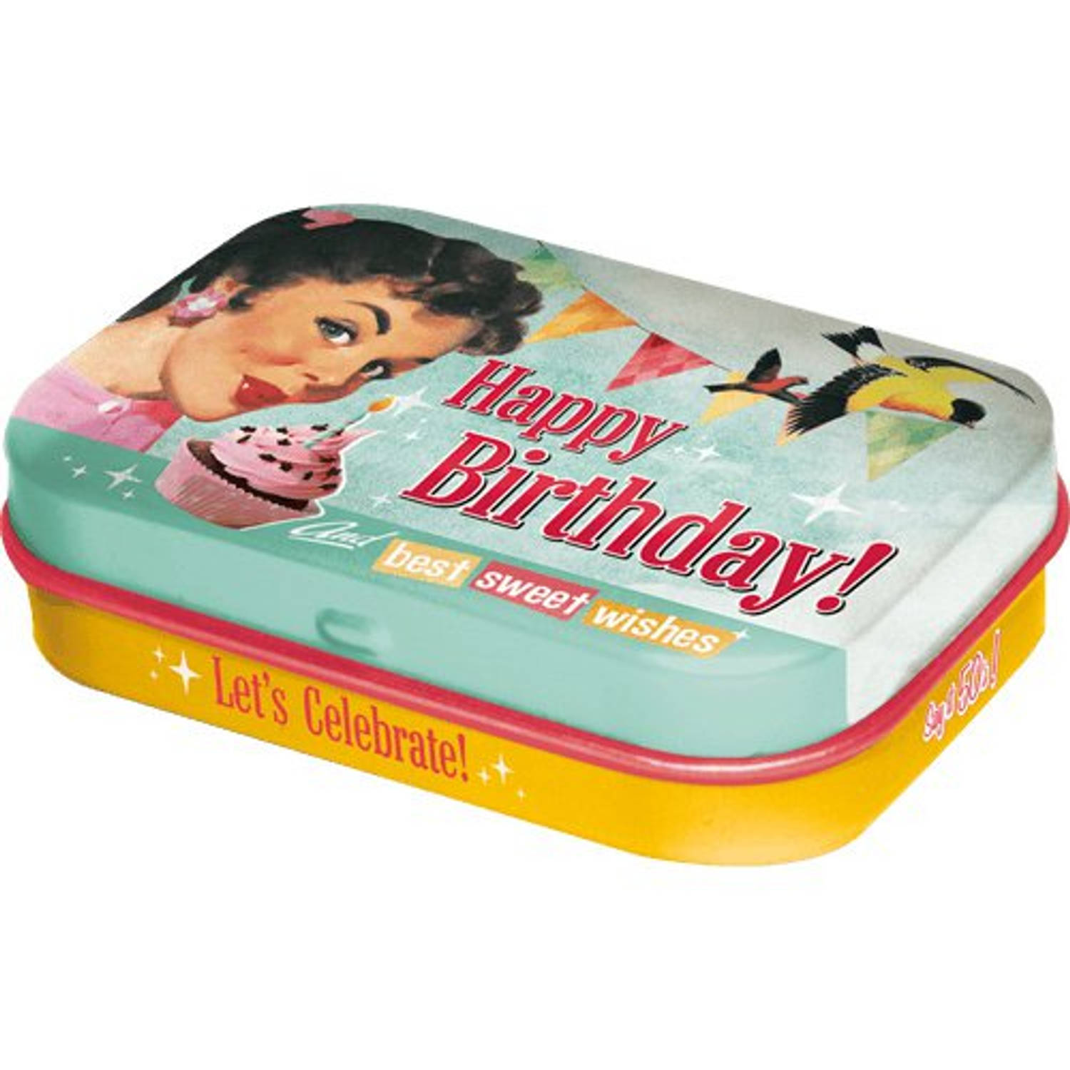 Mint box Happy Birthday Nostalgic Art