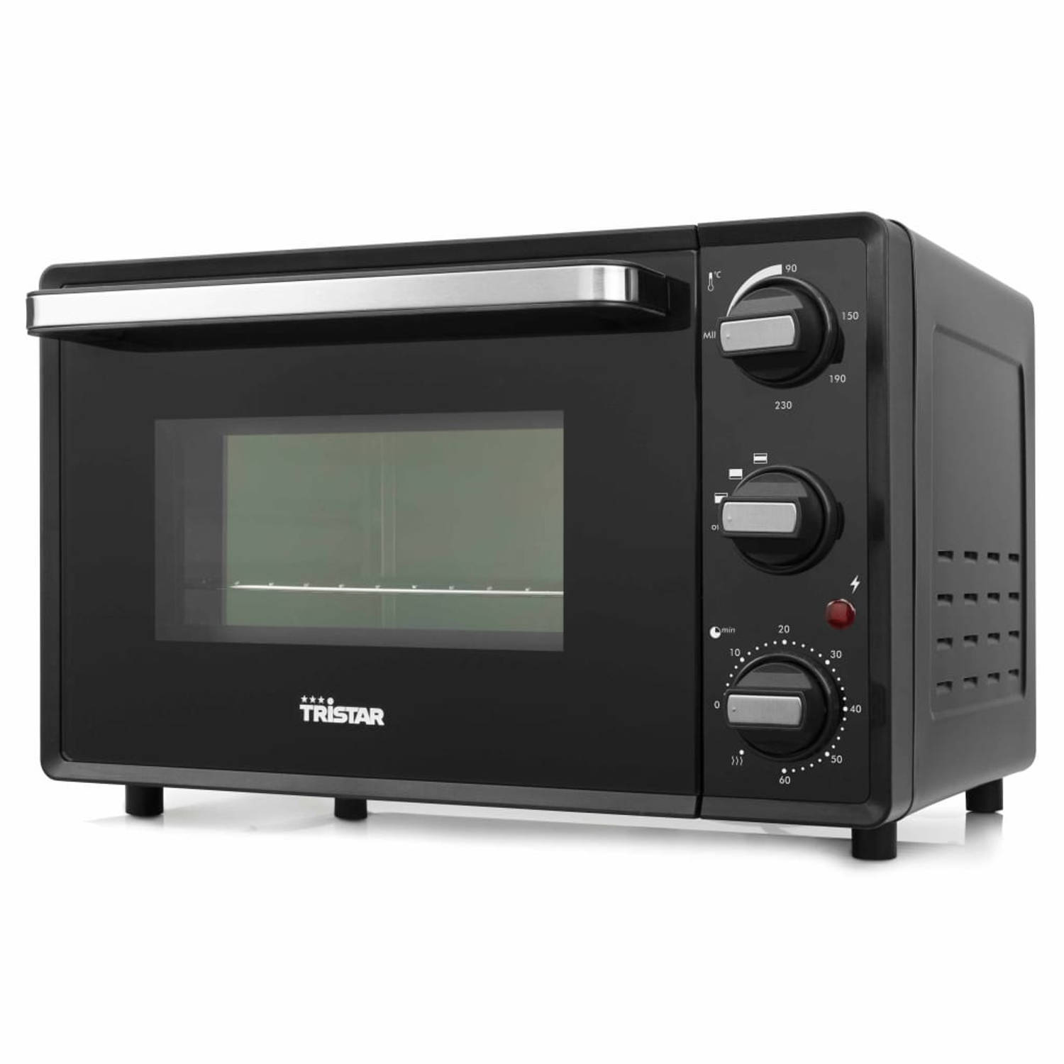 Effectief knoflook tv Tristar Mini-oven 1300 W 19 L zwart | Blokker