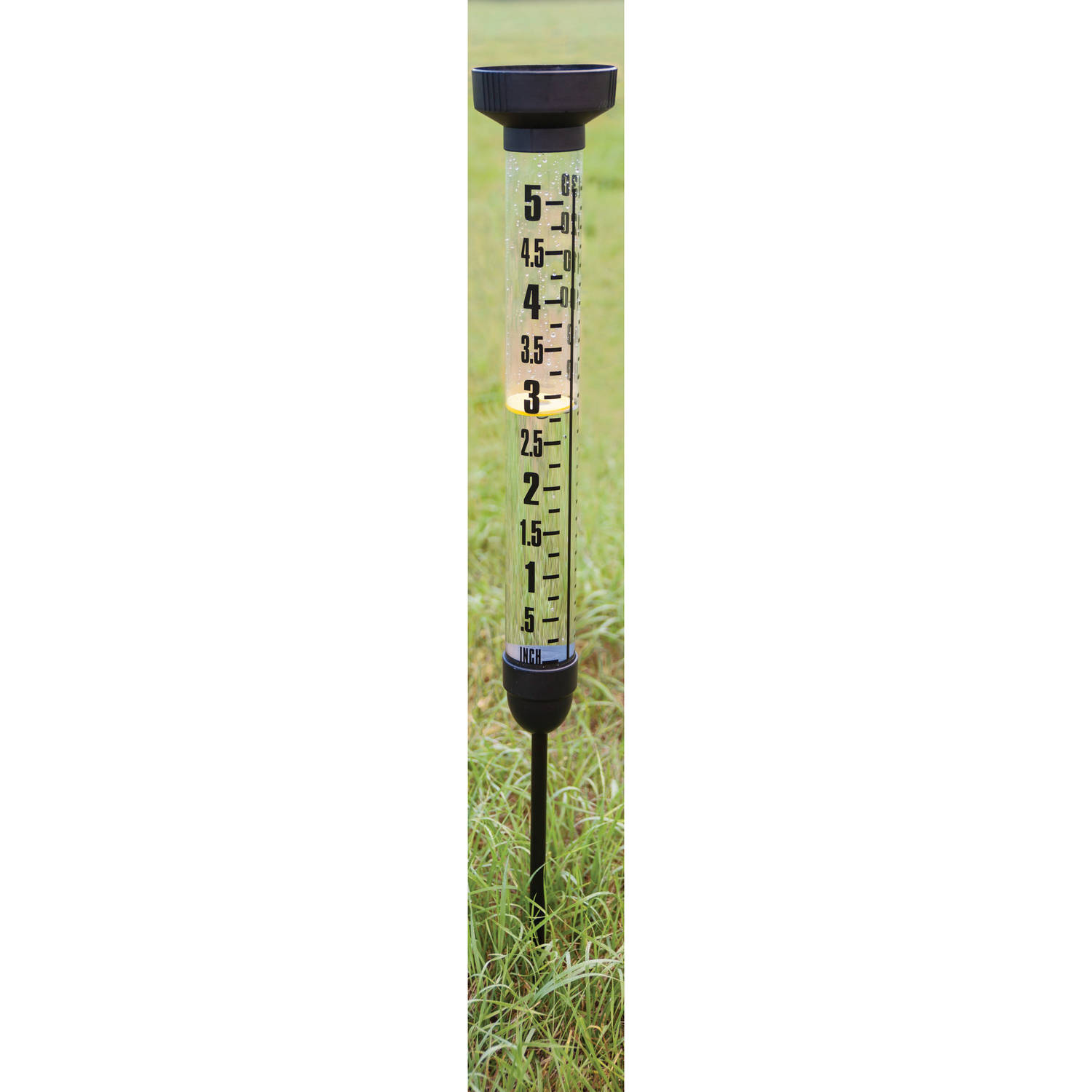 1x Regenmeter-neerslagmeter kunststof 105 cm Tuinartikelen Regenmeters-neerslagmeters