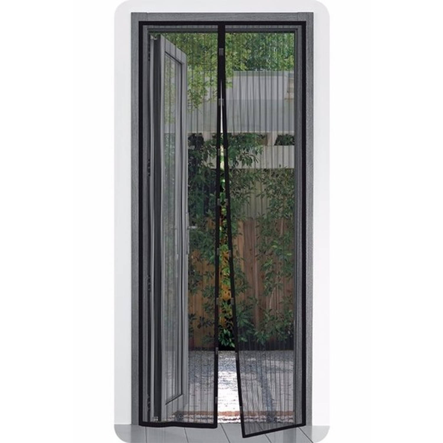 voordelig Keelholte haalbaar Opzet deurhor met magnetische sluiting 210 x 50 cm - Deurhorren | Blokker