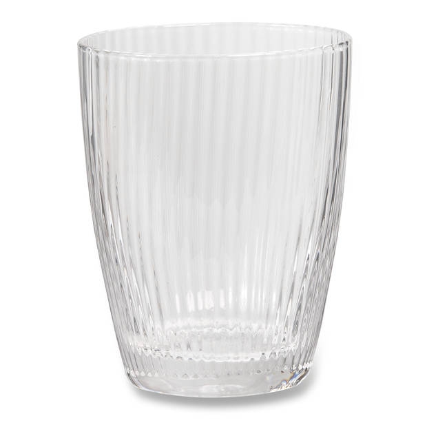 Blokker Costa Nova drinkglas - ribbel - 35 cl