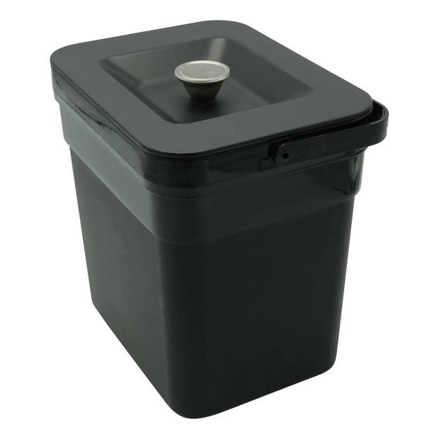 4cookz® Smart Waste Black M afvalscheidingsprullenbak met sensor 72 L