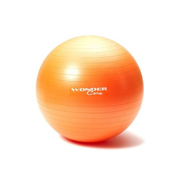 Wonder Core, Fitnessball, Yoga Bal, 65 cm, incl. Pomp, Oranje