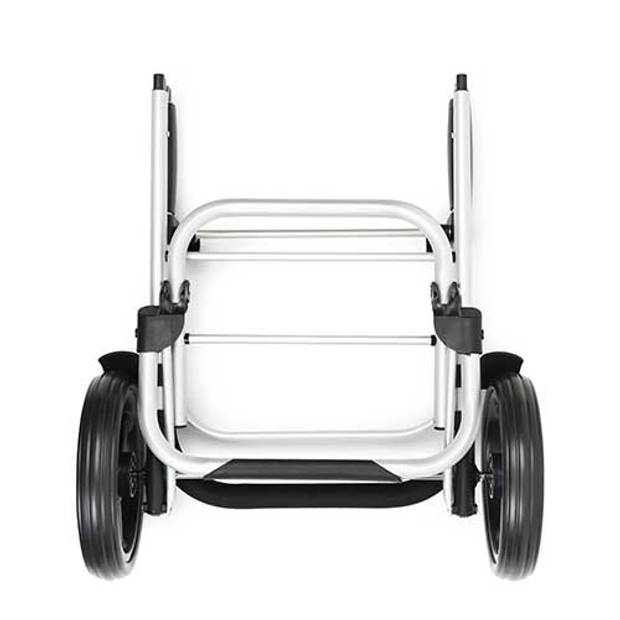Shoppingcruiser Allround Boodschappentrolley - Opvouwbare Boodschappenwagen met koelvak - Afneembare tas - Blauw