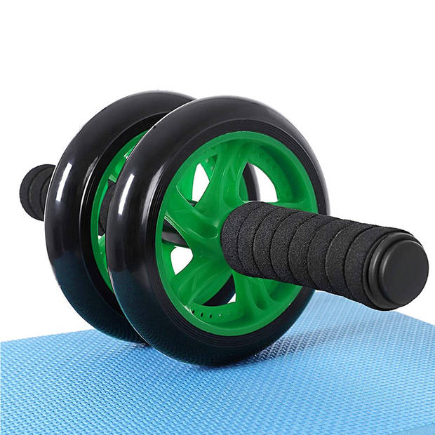 AB Roller Groen - Trainingswiel voor buikspieren - Buikspiertrainer -