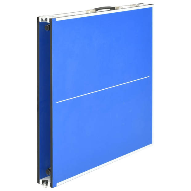 vidaXL Tafeltennistafel met net 5 feet 152x76x66 cm blauw