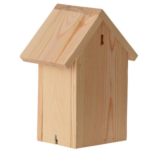 Houten huisje voor insecten 23 cm vlinderhuis/vlinderhotel - Insectenhotel