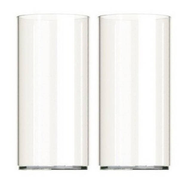 8x stuks Longdrink glazen van kunststof 250 ml - Longdrinkglazen