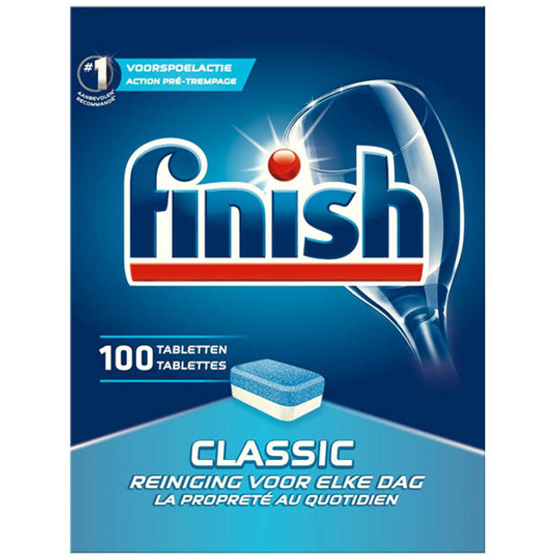 Finish Classic Vaatwastabletten - 100 tabletten