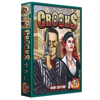 White Goblin Games kaartspel Crooks - Gezelschapsspel - 8+