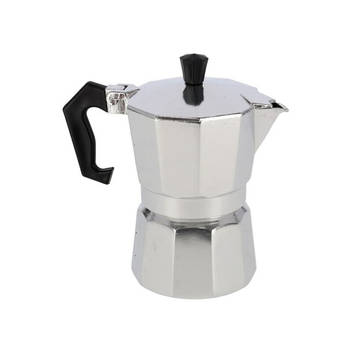 Aluminium moka/koffiemaker voor 3 kopjes espresso 150 ml - Percolators