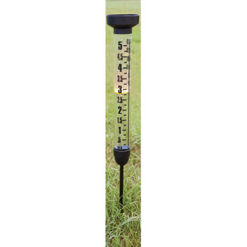 1x Regenmeter/neerslagmeter kunststof 105 cm - Regenmeters