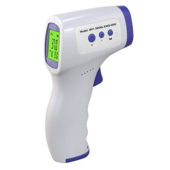 Parcura non-contact infrarood thermometer - contacloze digitale koortsthermometer via voorhoofd