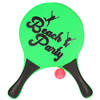 Actief speelgoed tennis/beachball setje groen - Beachballsets