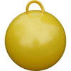 Skippybal geel 60 cm voor kinderen - Skippyballen buitenspeelgoed voor jongens/meisjes