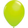 8x stuks Neon fel groene latex ballonnen 25 cm - Ballonnen