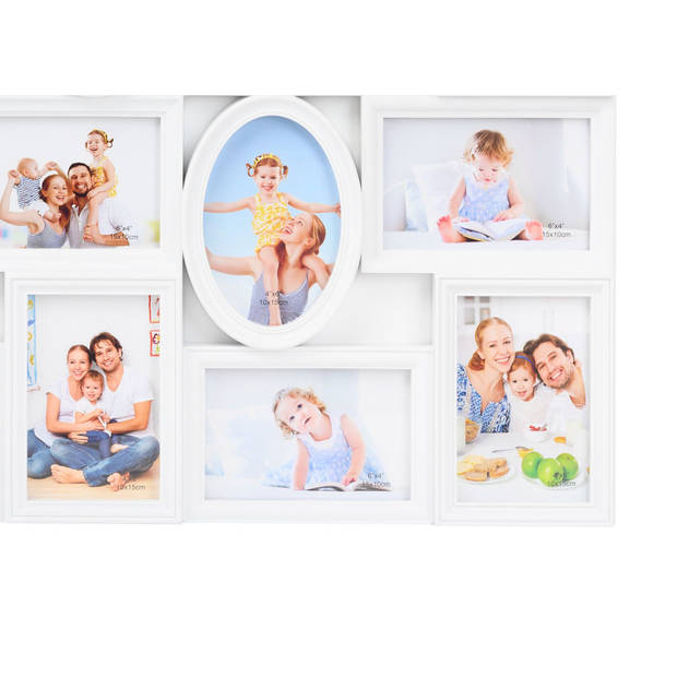 XL Fotolijst collage voor 24 Foto's 15 x 10 en 10 x 15 Cm -