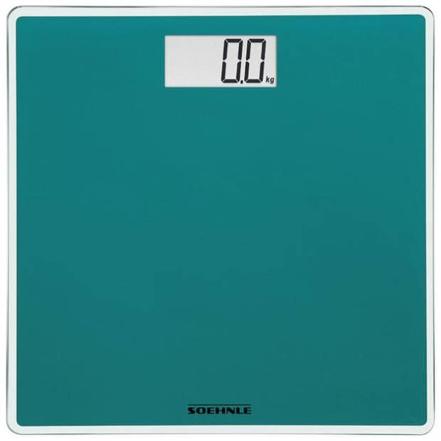 SoeHNLE Compacte elektronische weegschaal 200 - 180 kg / 100 g - Blauw