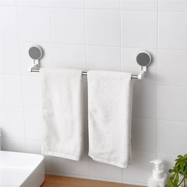 Handdoekstang met 1 Handdoeken stang voor Muur - Wand Bevestiging -