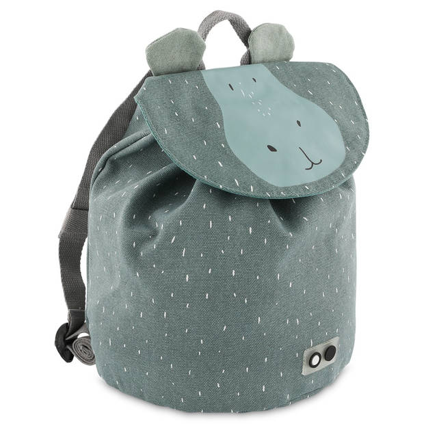 Trixie mini-rugzak Mr. Hippo 30 x 23 cm katoen groen