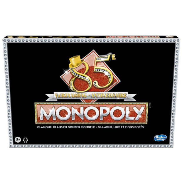 Hasbro bordspel Monopoly 85-jarige verjaardag (BE)