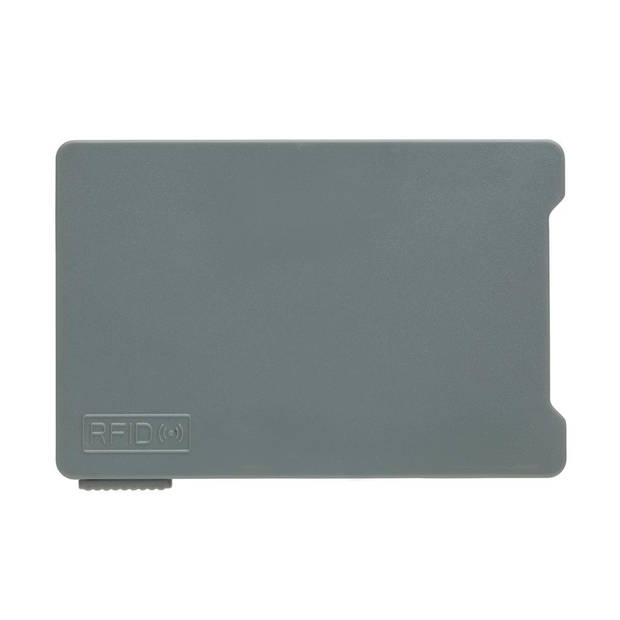 XD Collection pasjeshouder Rfid 9,4 x 6,5 cm ABS grijs