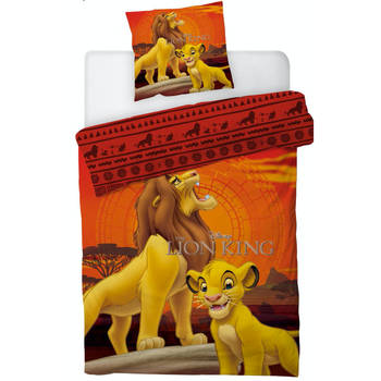 Disney The Lion King Dekbedovertrek - Eenpersoons - 140 x 200 cm - Polyester