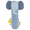 Trixie knijprammelaar Mrs. Elephant 16 x 5,5 cm katoen blauw