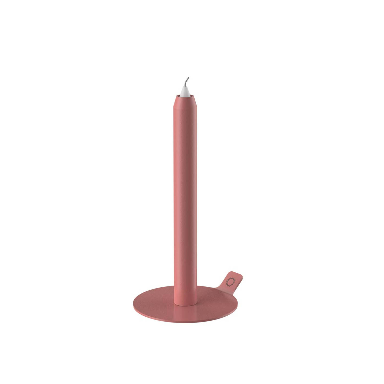 Lunedot unieke kaarsenstandaard inclusief 3 kaarsen kaarsenhouder kaarsen kandelaar roze