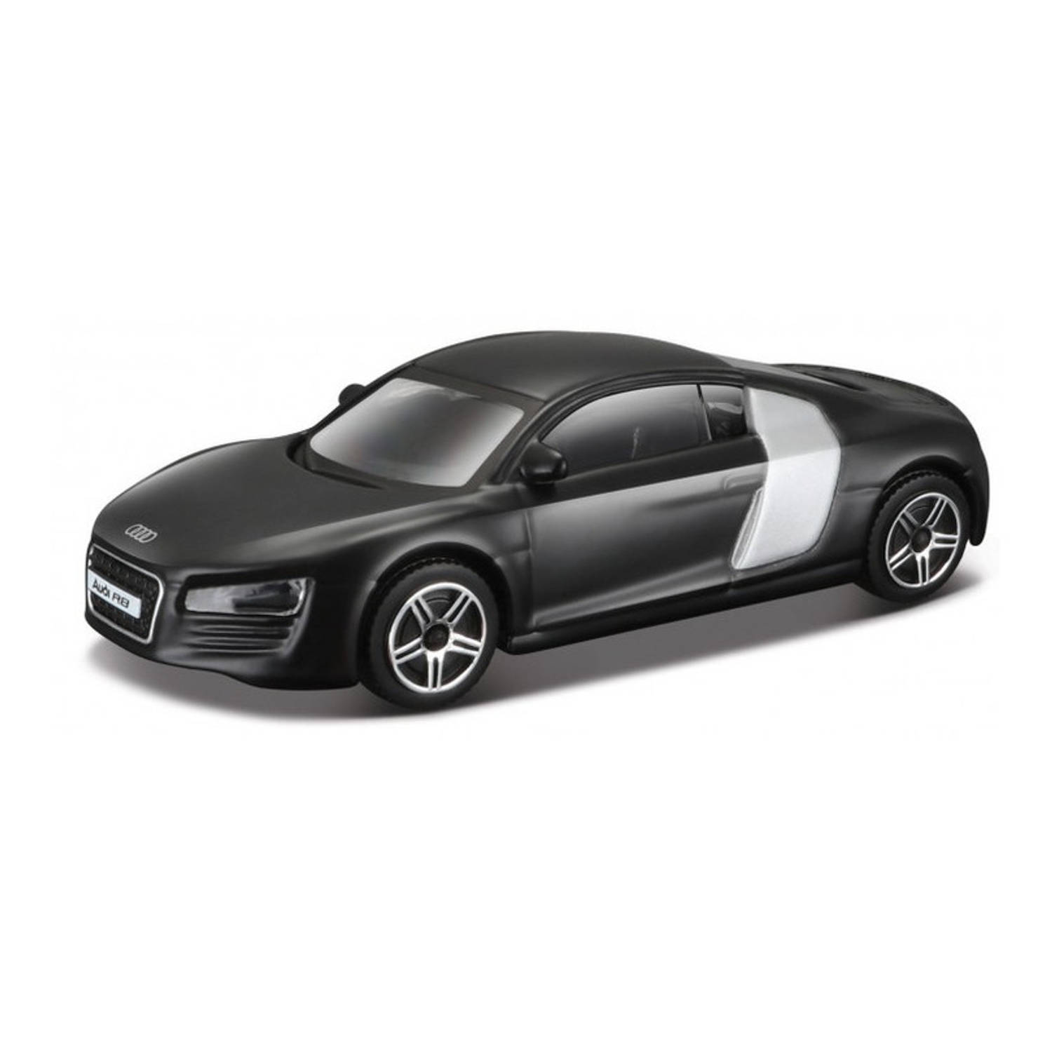 Bburago Audi R8 zwart 1:43