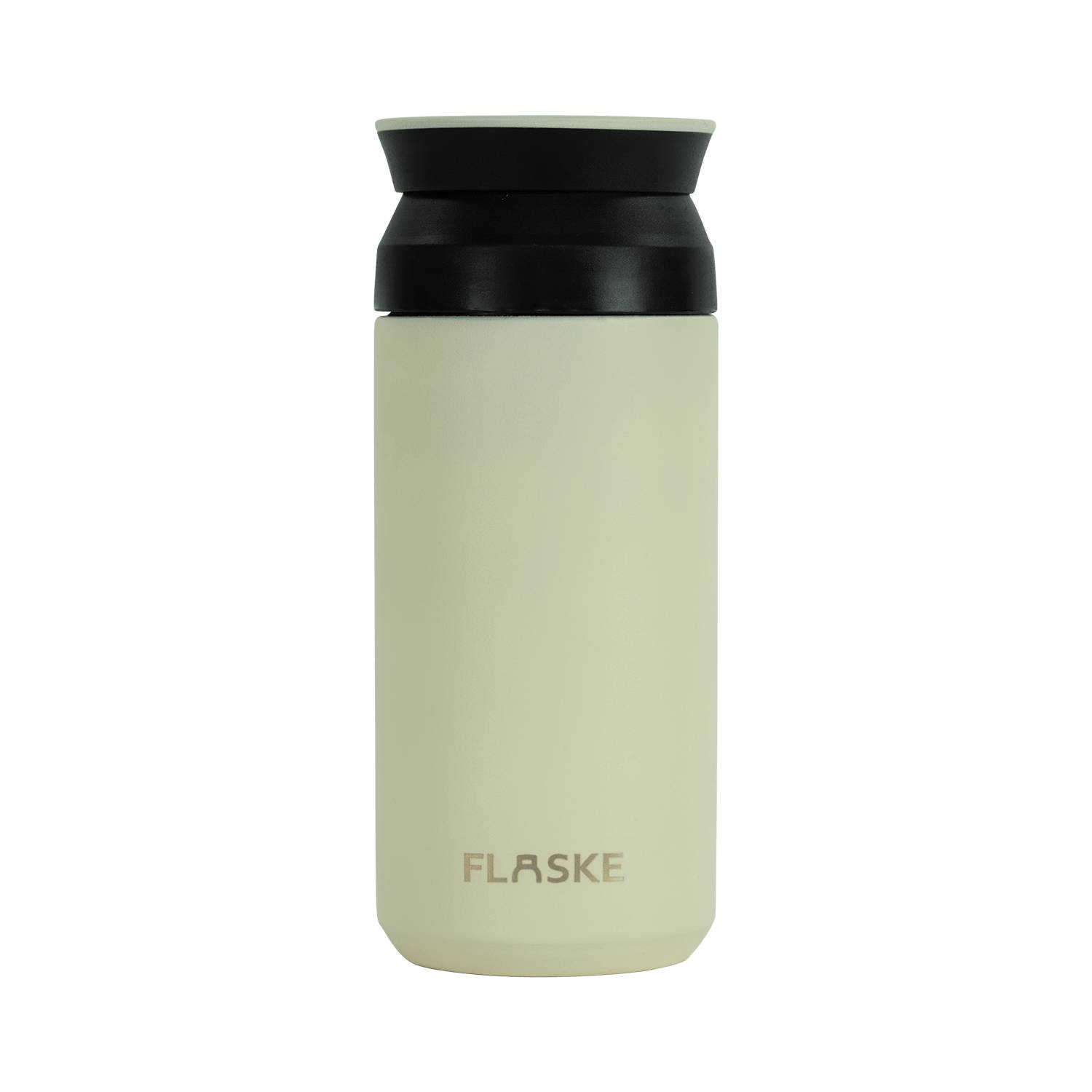 Flaske - Coffee Mugs - 350ml/wit/dubbelwandig Roestvrij Staal/58