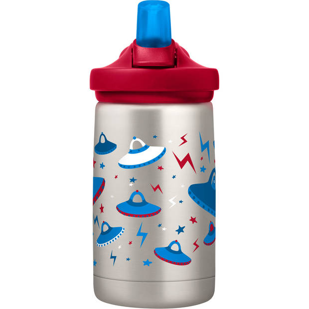 CamelBak drinkfles Eddy+ Kids geïsoleerd 350 ml tritan grijs/rood