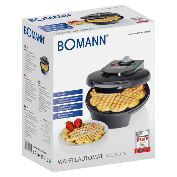 Bomann WA 5018 CB wafelijzer