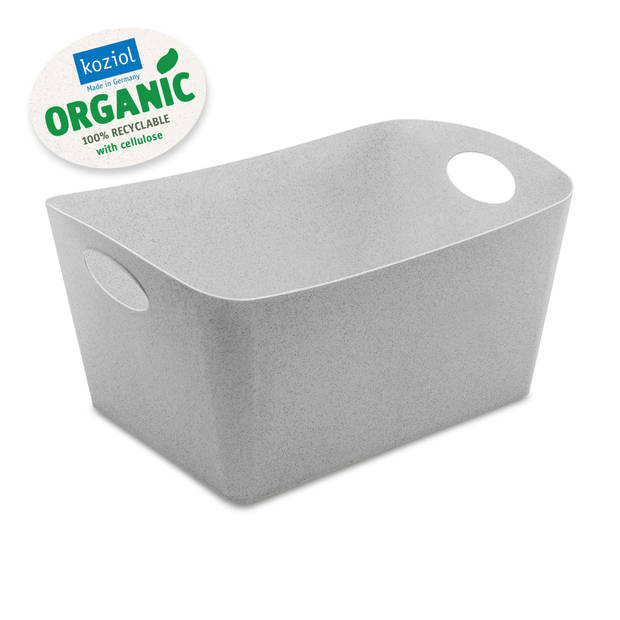 Koziol opbergbox BOXXX L Organic 15 liter grijs
