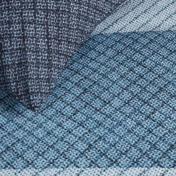 Beddinghouse Imre dekbedovertrek - Lits-jumeaux (240x200/220 cm + 2 slopen) - Katoen - Blue