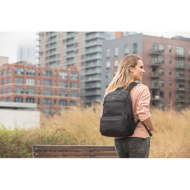Travelon Anti-diefstal Opvouwbare Backpack - Packable Rugtas - Zwart