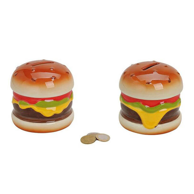 Hamburger spaarpot 10 cm - Spaarpotten
