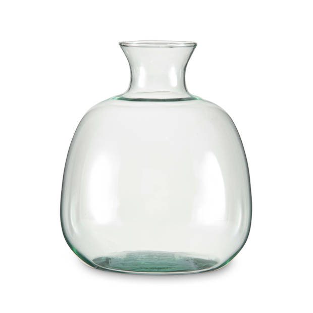 Vaas Grietje - gerecycled glas - ø16,5x19 cm