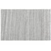 1x Rechthoekige onderzetters/placemats voor borden zwart/wit geweven print 30 x 45 cm - Placemats