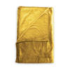 Zo Home Flanel Fleece Plaid Cara - honey gold - 140x200