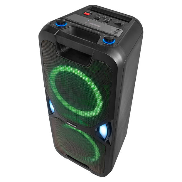 MEDION LIFE Bluetooth Party Speaker P67038 Bluetooth 5.0 Krachtige bas Microfoonaansluiting LED lichteffecten