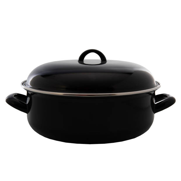 Cooking Emaille Braadpan - ø 24 cm / 4 liter