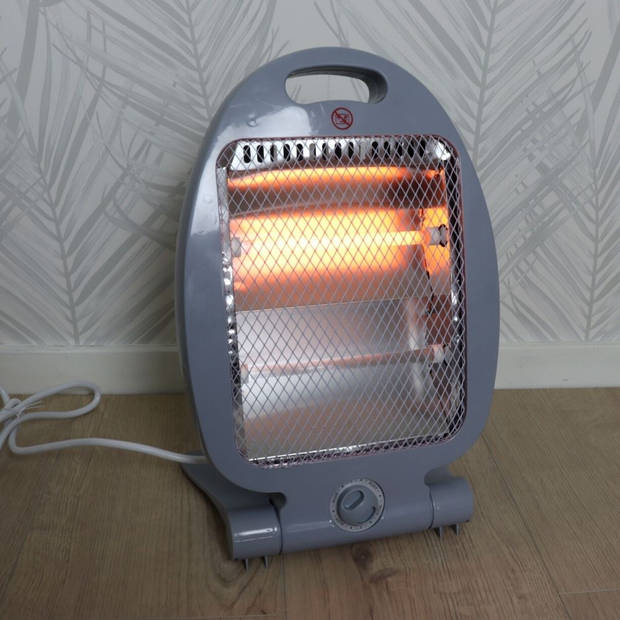 Orange85 Heater - Verwarming - Elektrisch - Zilverkleurig - 26x9x37 cm