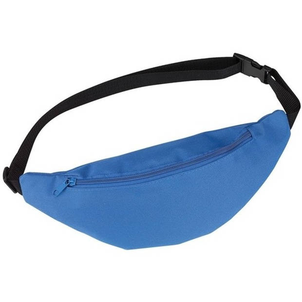 Heuptas/fanny pack blauw met verstelbare band - Heuptassen